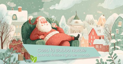 Cosa fa Babbo Natale quando finisce il giro del mondo?
