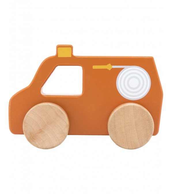 Camion dei pompieri in legno