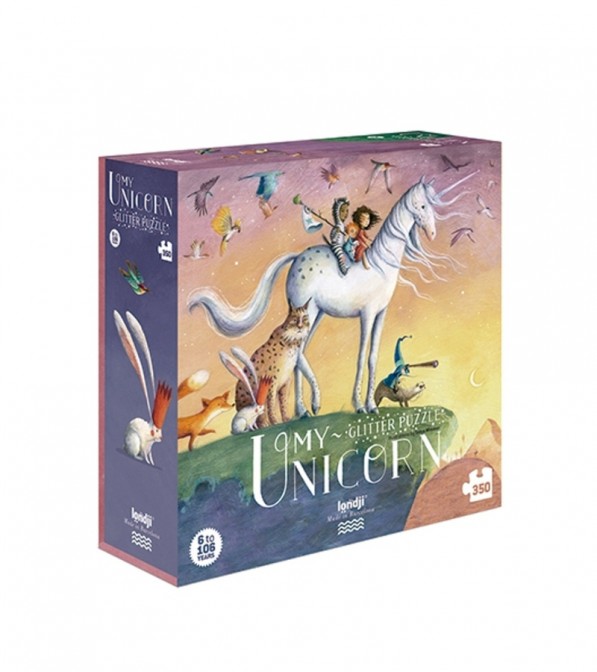Puzzle glitterato 350 pezzi My Unicorn
