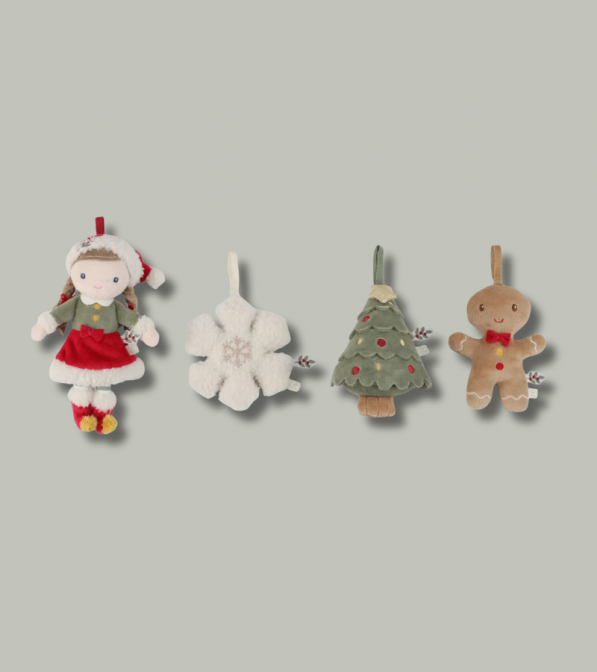 Set Decorazioni Natalizie Soffici e riutilizzabili