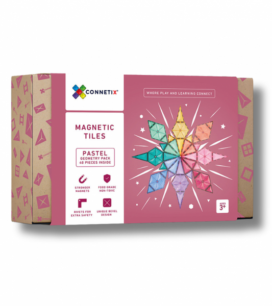 Tessere magnetiche Connetix - gamma Pastel