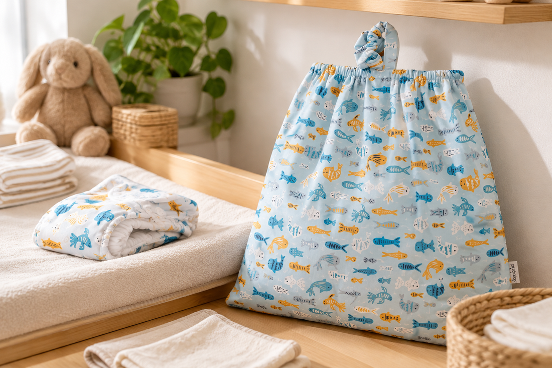 Wet Bag In&Out Ecobaby: come conservare i pannolini lavabili usati prima del lavaggio