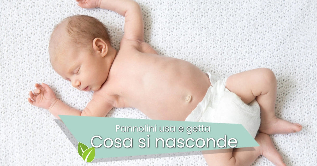 Cosa c'è dentro ai pannolini usa e getta?