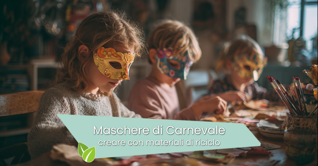 Maschere di Carnevale fai da te
