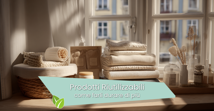 Prodotti Riutilizzabili, come risparmiare nel tempo
