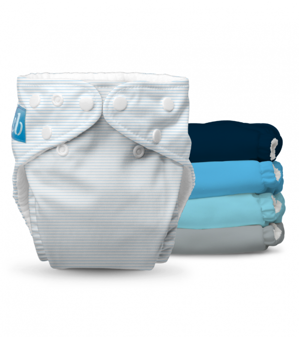 5X Pannolino lavabile Pocket One Size - Charlie Banana
