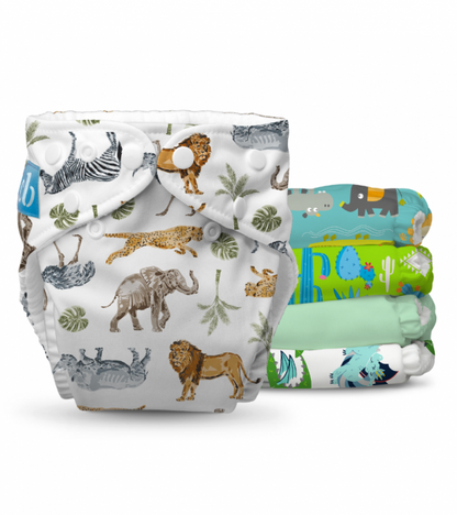 5X Pannolino lavabile Pocket One Size - Charlie Banana