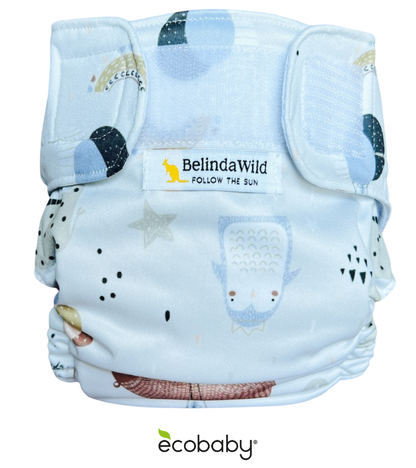 Starter Kit Pannolini Lavabili Taglia Unica – Belinda Wild