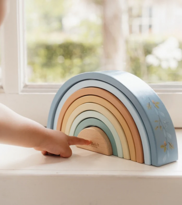 Arcobaleno impilabile in legno