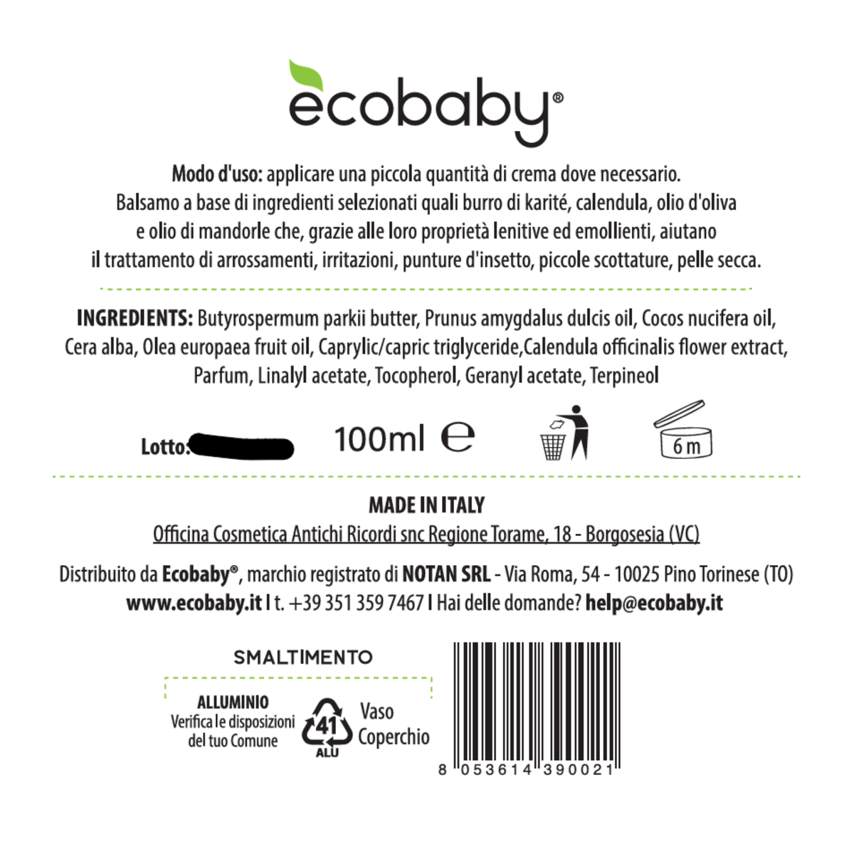Balsamo Cambio - 100 ml