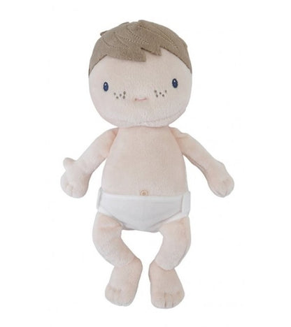 Bambola neonato con culla e accessori