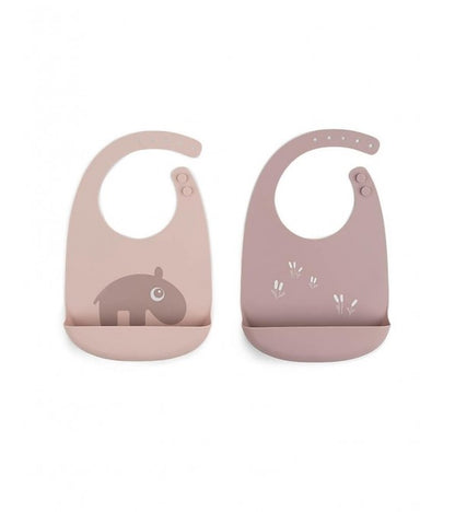 Bavaglini in silicone alimentare - 2 pz.