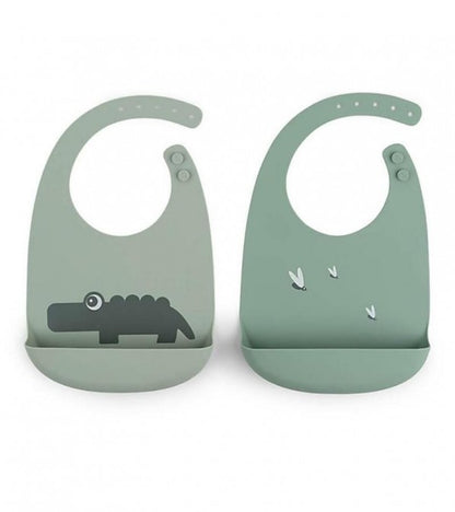 Bavaglini in silicone alimentare - 2 pz.