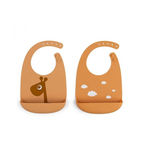 Bavaglini in silicone alimentare - 2 pz.