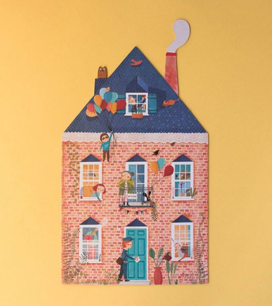 Benvenuti nella mia casa! Puzzle Reversibile