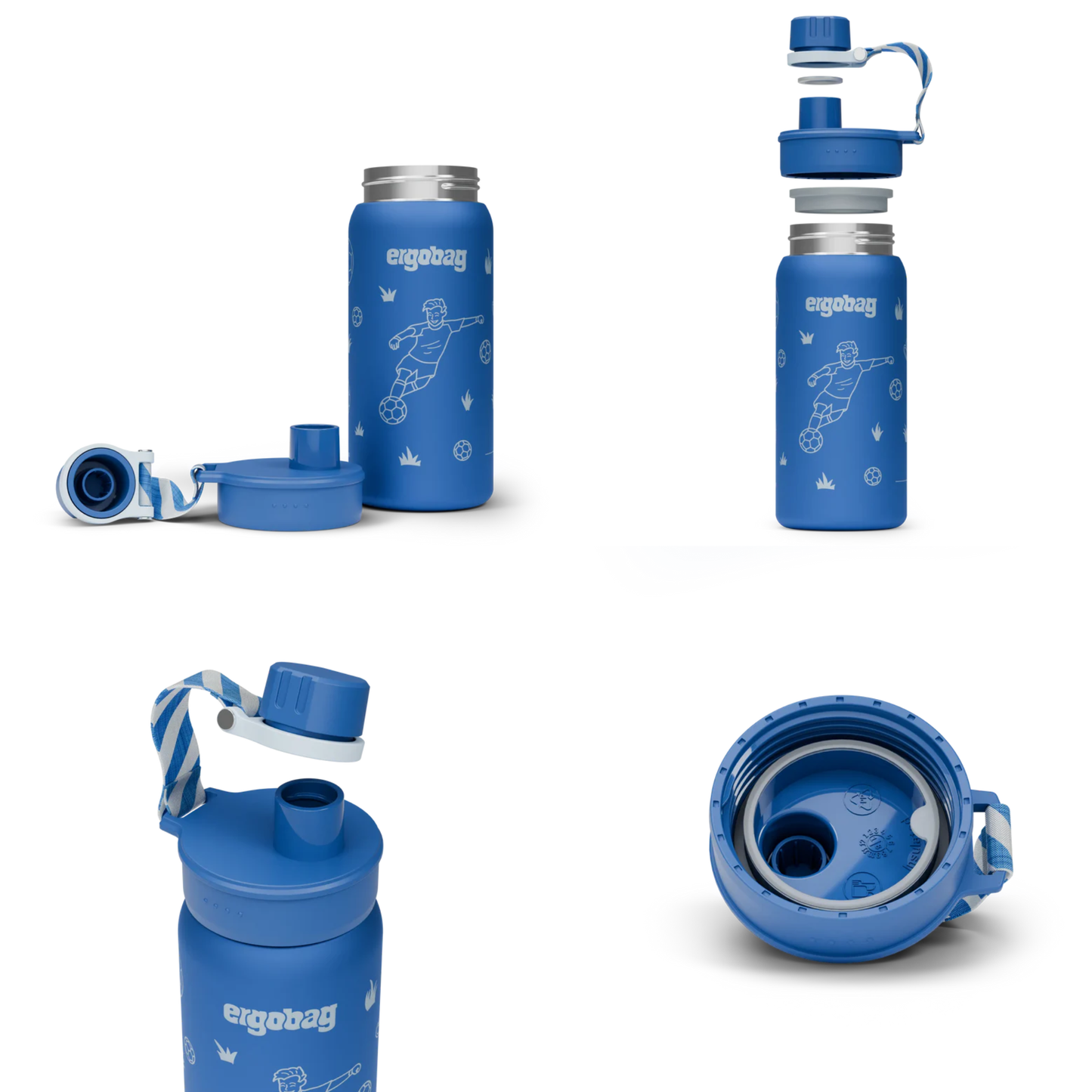 Borraccia termica in acciaio Ergobag da 50cl