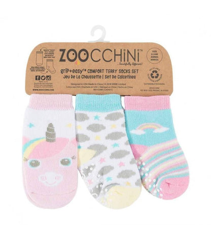 Calzini antiscivolo Zoocchini (3 pz.)