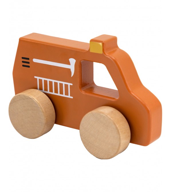 Camion dei pompieri in legno