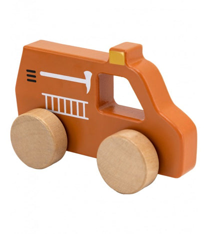 Camion dei pompieri in legno