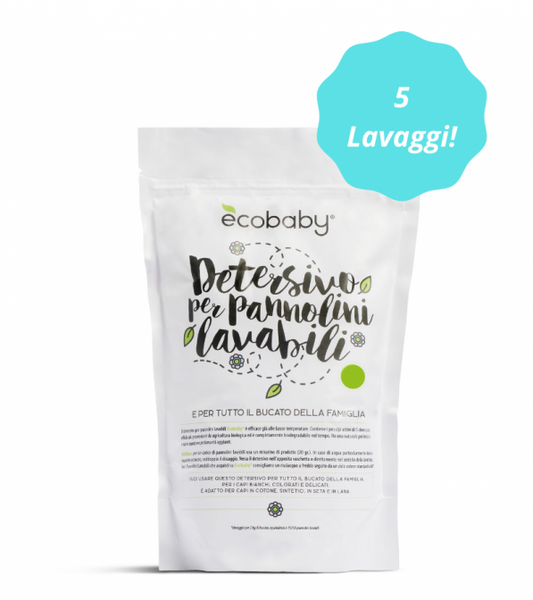 Confezione prova detersivo per pannolini lavabili