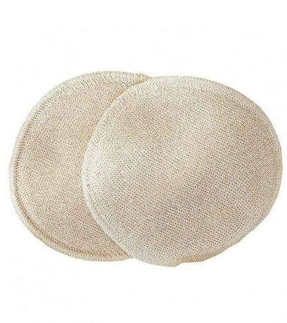 Coppette assorbilatte lavabili seta buretta/lana/Seta buretta - 1 paio