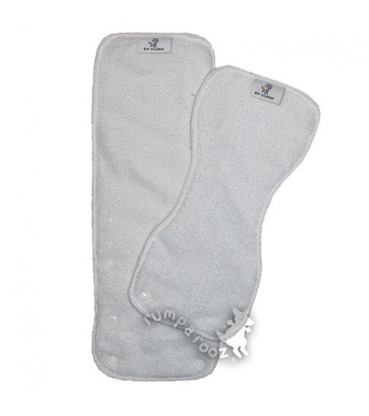 Coppia di inserti per pannolini lavabili pocket