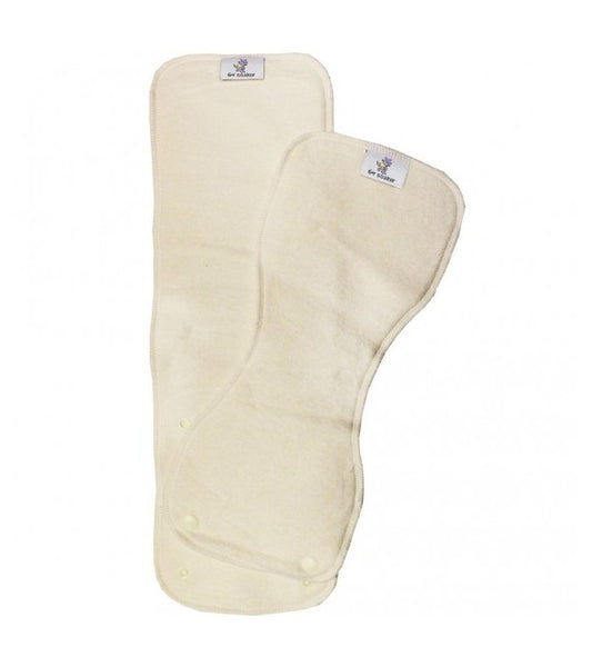 Coppia di inserti per pannolini lavabili pocket