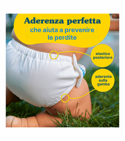 Costume Contenitivo con bottoni - L (10-16 kg)