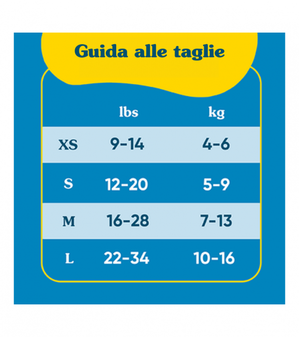 Costume Contenitivo con bottoni - L (10-16 kg)