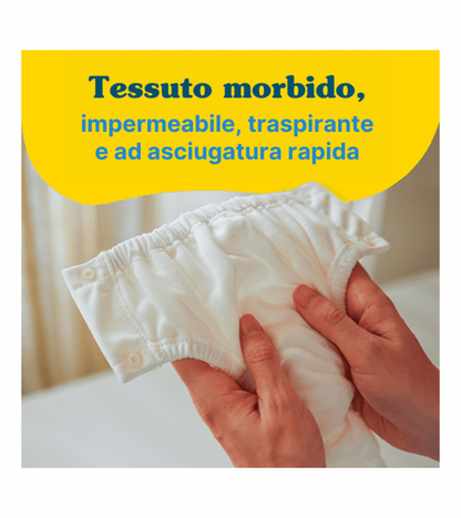 Costume Contenitivo con bottoni - L (10-16 kg)