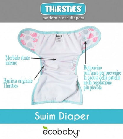 Costume contenitivo regolabile Thirsties - Size Three (16-25 kg)