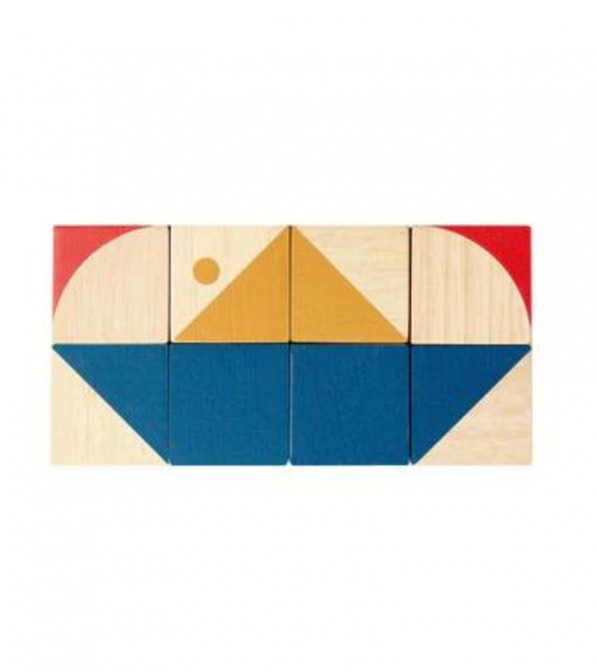Cubetti puzzle in legno