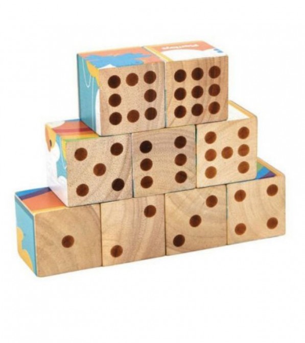 Cubetti puzzle in legno