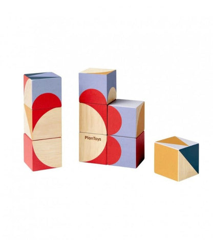 Cubetti puzzle in legno