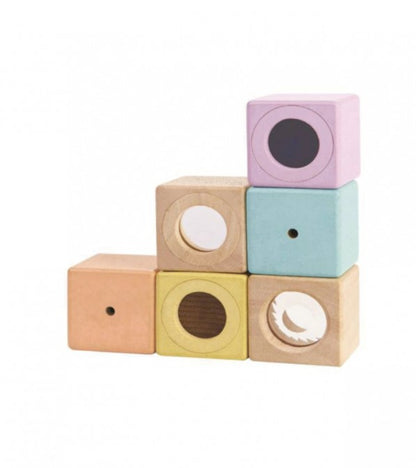 Cubetti sensoriali in legno