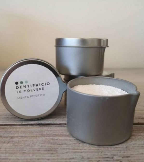 Dentifricio in polvere plastic free
