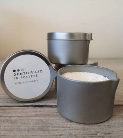 Dentifricio in polvere plastic free