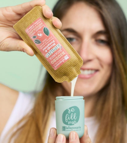 Deodorante roll-on ricaricabile