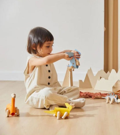 Dinosauri da costruire Plan Toys