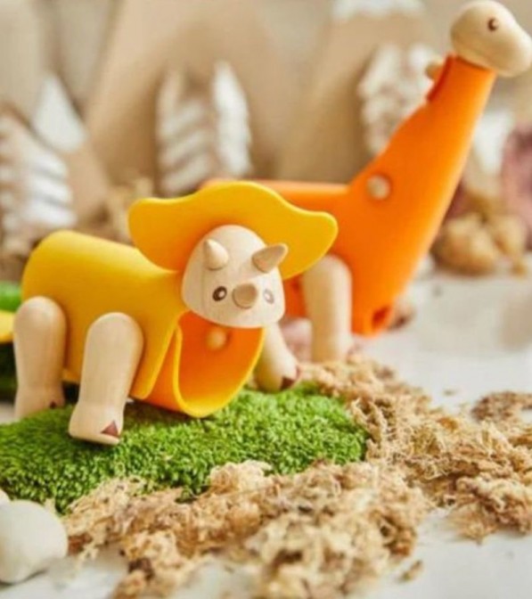 Dinosauri da costruire Plan Toys