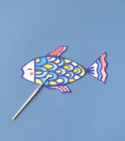 Al mare! – Kit creativo sostenibile con acquerelli