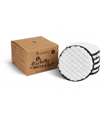 Dischetti struccanti lavabili in microfibra