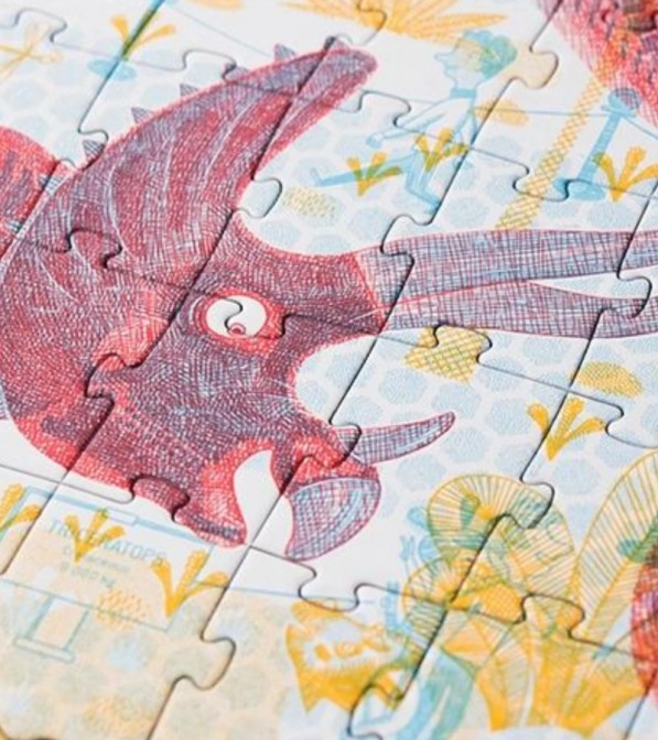 Discover the Dinosaurs - Puzzle interattivo