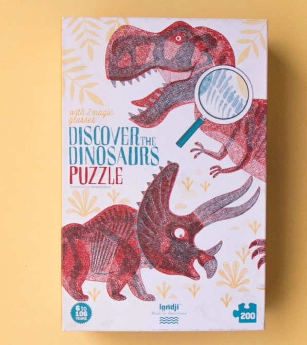 Discover the Dinosaurs - Puzzle interattivo