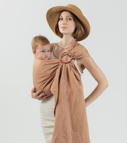 Fascia ring in bamboo organico e lino