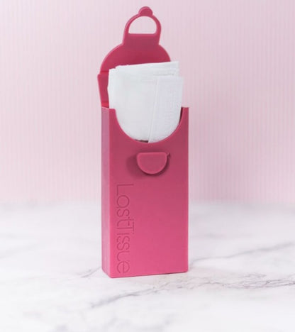 Fazzoletti con custodia pulito/usato in silicone