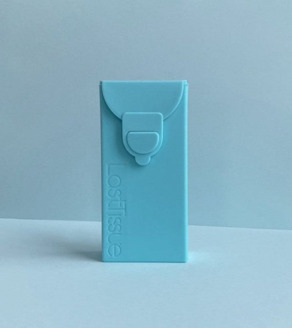 Fazzoletti con custodia pulito/usato in silicone