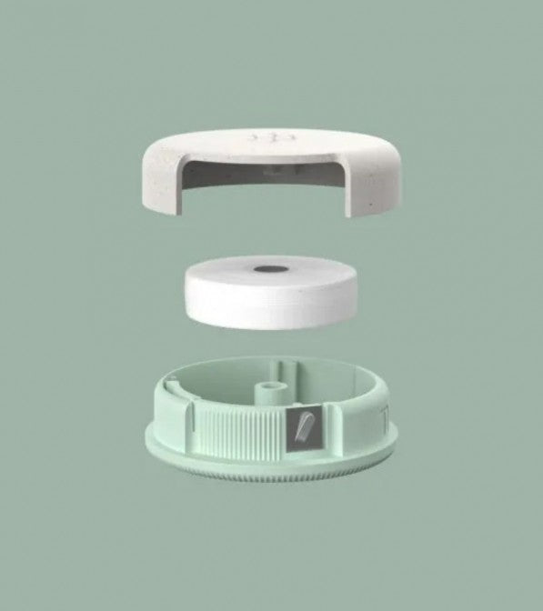 Filo interdentale vegan con dispenser