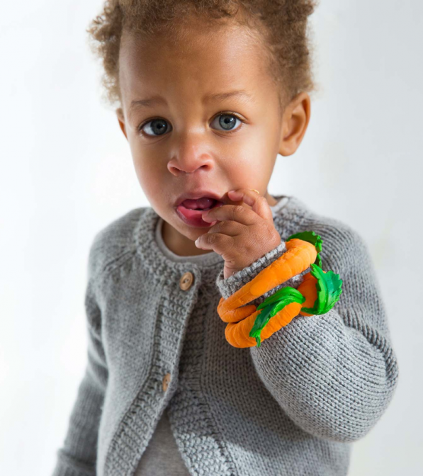 Frutta e verdura massaggiagengive in gomma naturale
