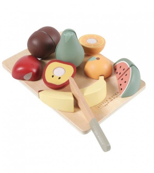 Frutta o Verdura in legno da tagliare